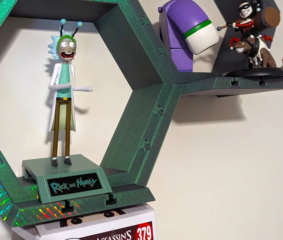 Honeycomb Shelves - Wall Decor image indicator(2)