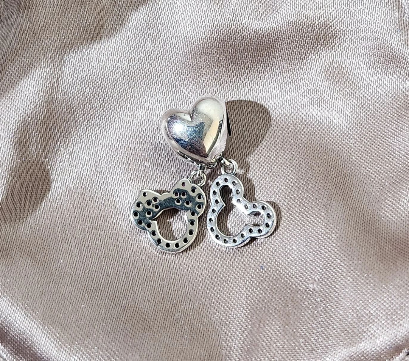Disney Mickey & Minnie Dangle Charm - photo 2