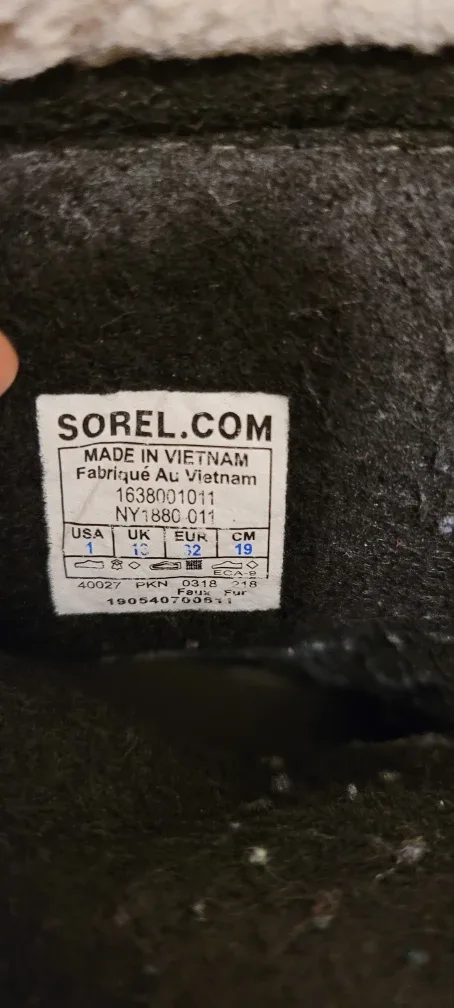 Sorel Kids' Snow Commander Boots - Size 1 image indicator(5)