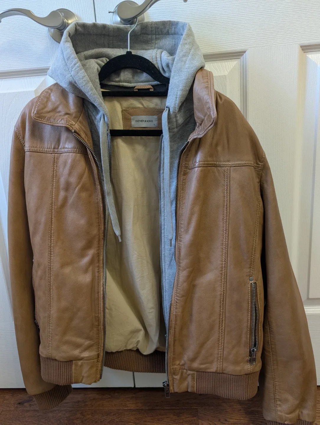 light Brown Leather Jacket