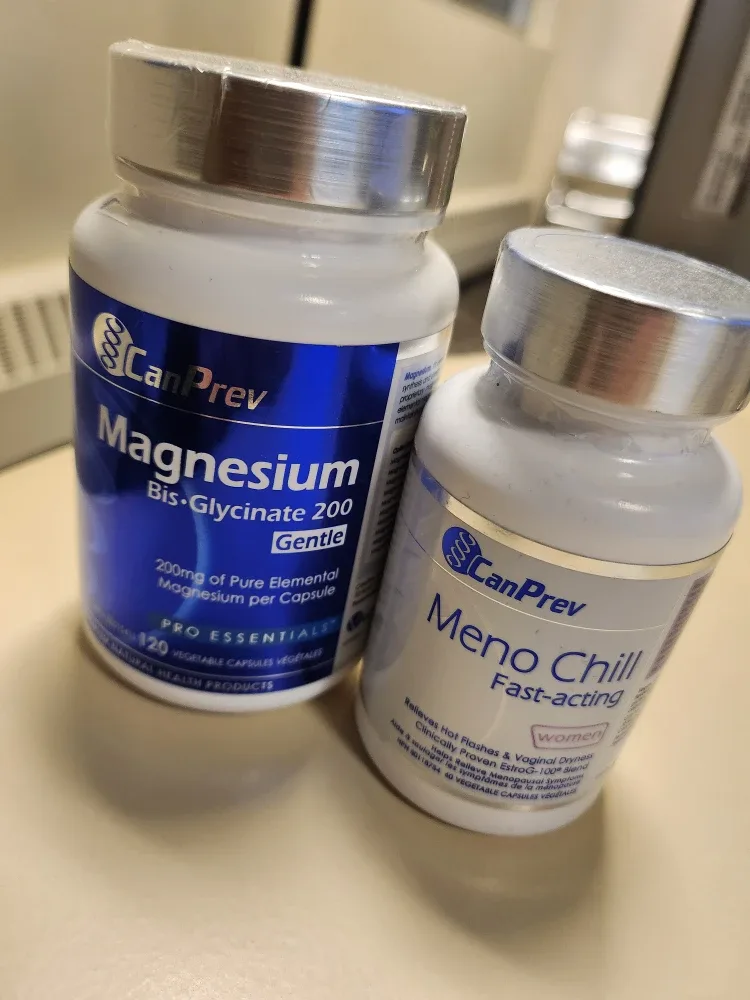 CanPrev Magnesium & Meno Chill Supplements