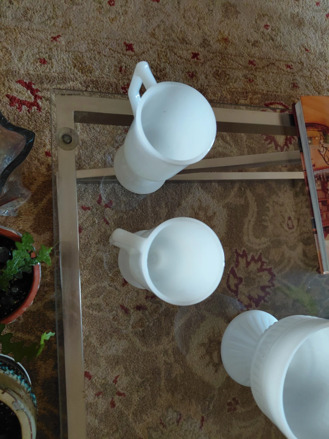 Vintage Milk Glass Bowls and Mugs - photo 3