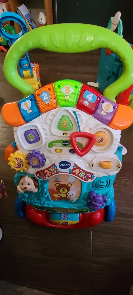 #cleanout VTech Sit-to-Stand Learning Walker image indicator(2)