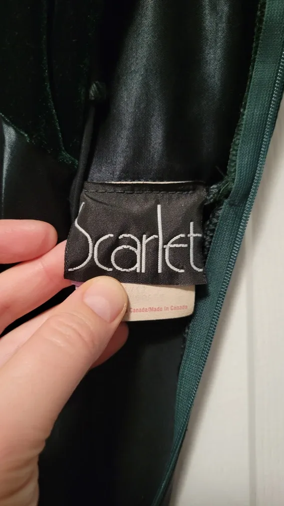 Scarlet Formal Dress - Dark Green - Closet #Cleanout image indicator(3)