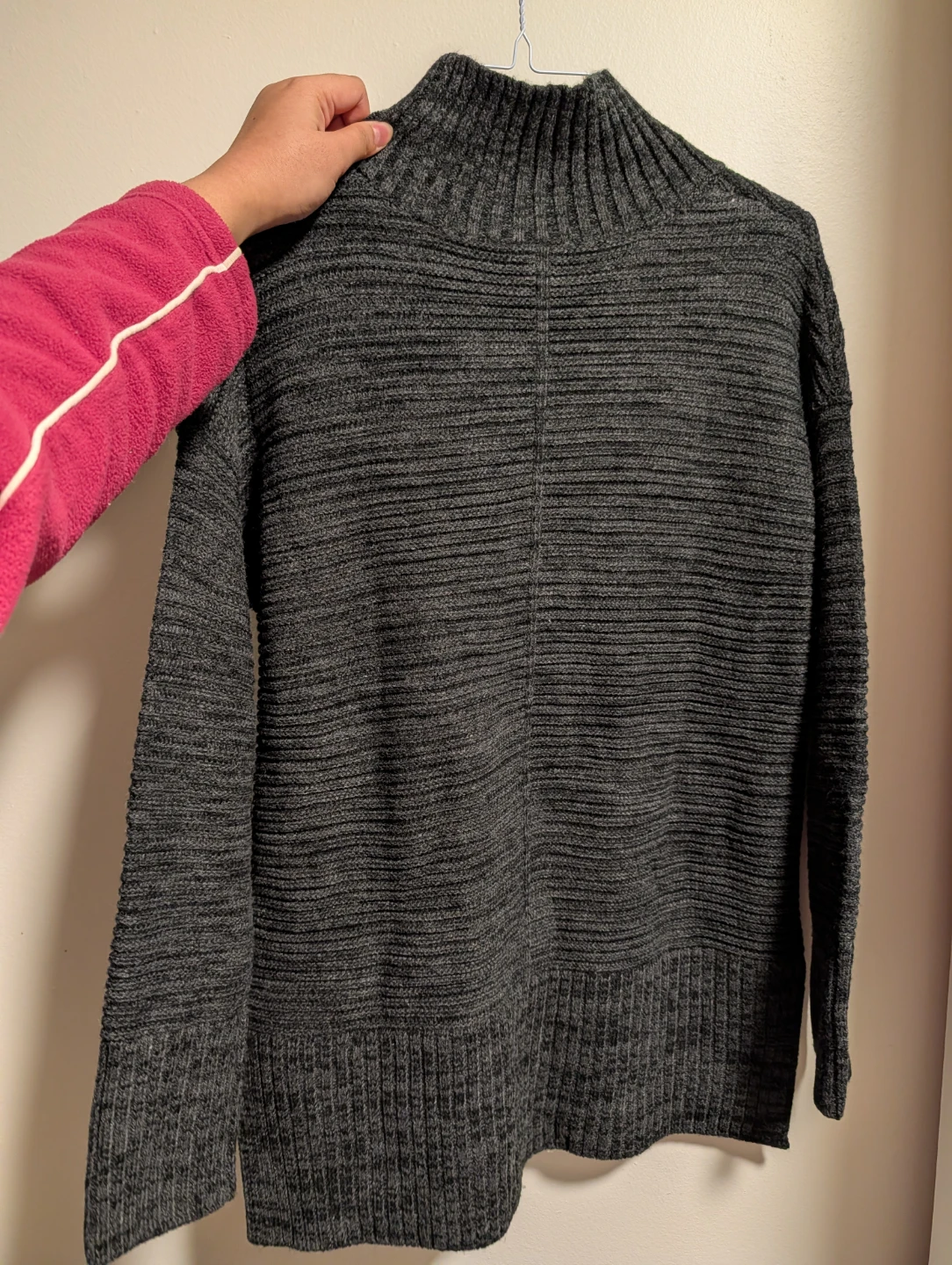Twice Gray Mock Neck Sweater - photo 2