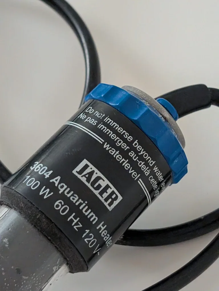 Jager 3604 100W Aquarium Heater #Cleanout image indicator(3)