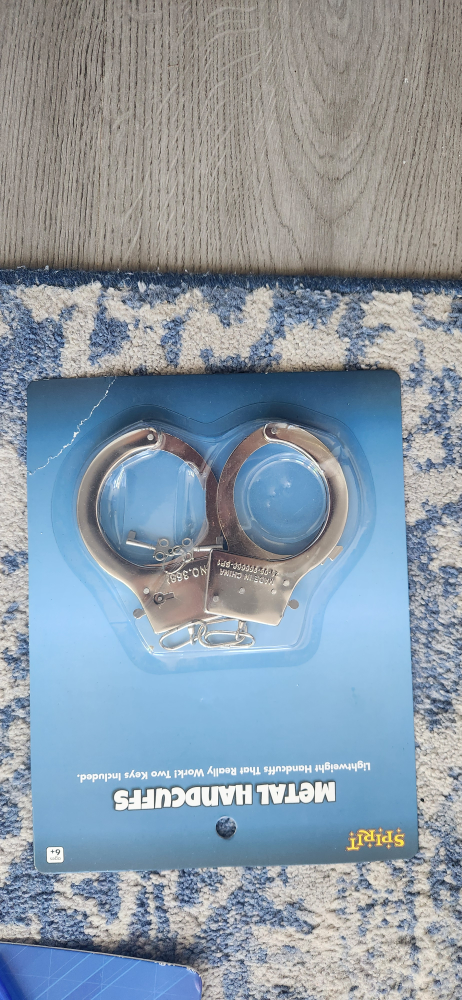 Spirit Metal Handcuffs - Lightweight with 2 Keys