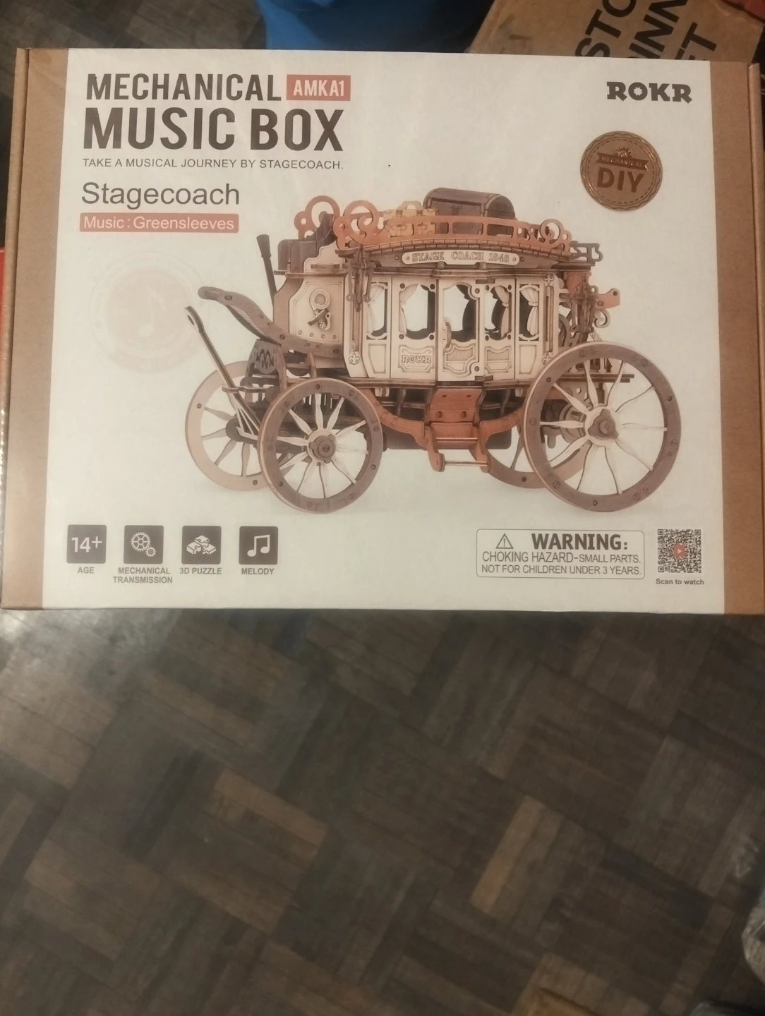 ROKR Stagecoach Mechanical Music Box - photo 4