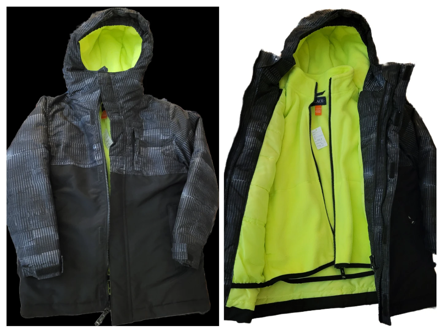 New - The Children's Place 3-in-1 Jacket - Size 5-6
