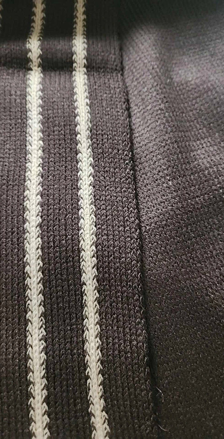 NEW Brown Striped Scarf with Fringes - photo 4