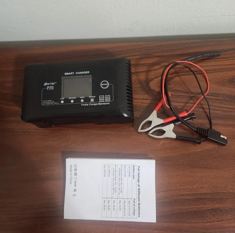 HTRC P25 25AMP Smart Charger image indicator(3)
