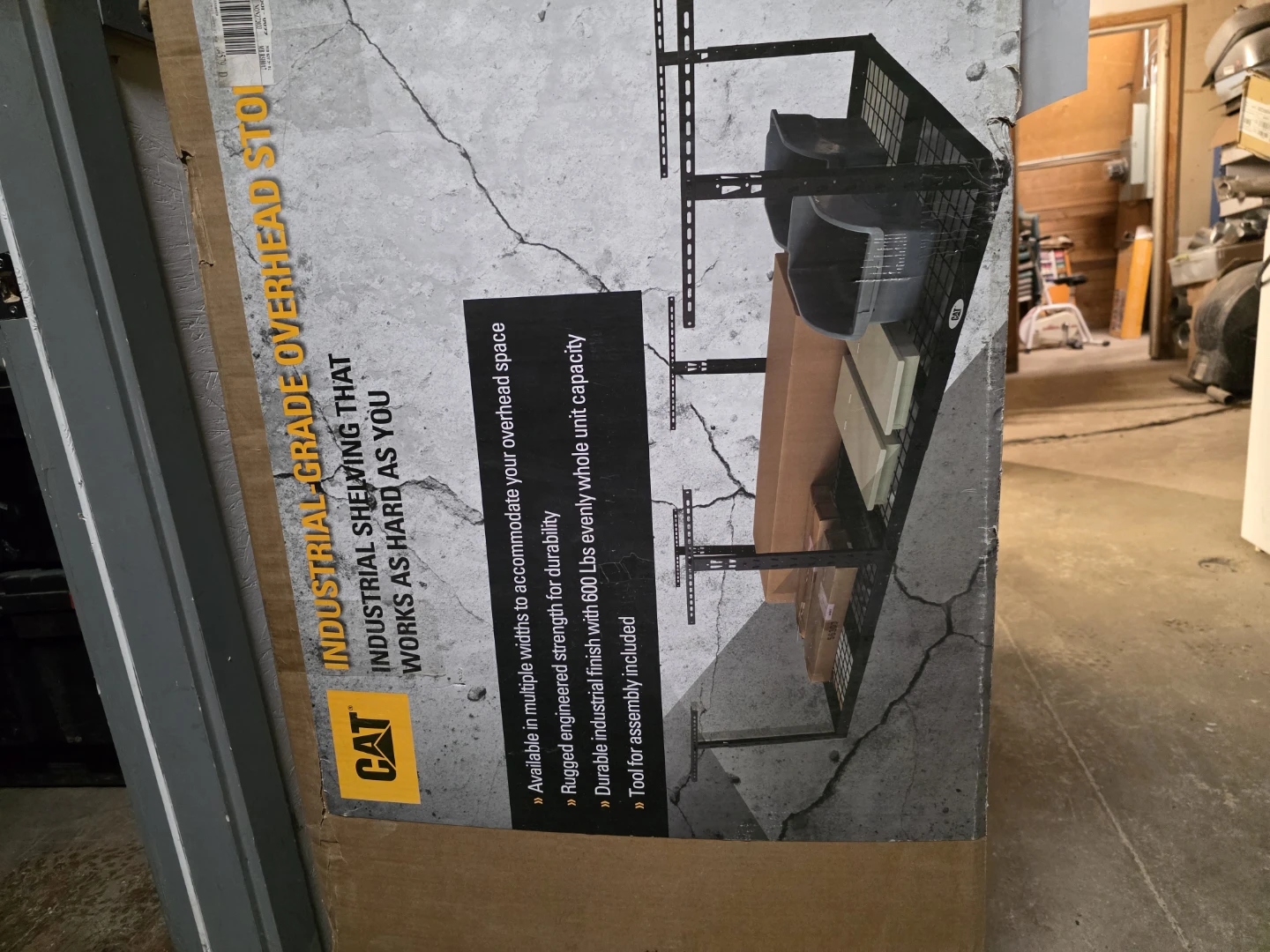CAT Industrial Overhead Storage 4x8 FT Unit - New in Box!