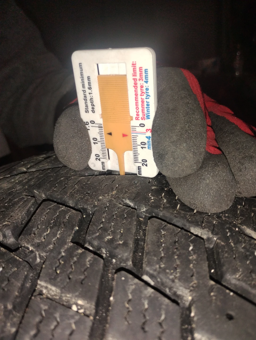 Set of 4 Used 225/60R16 Tires