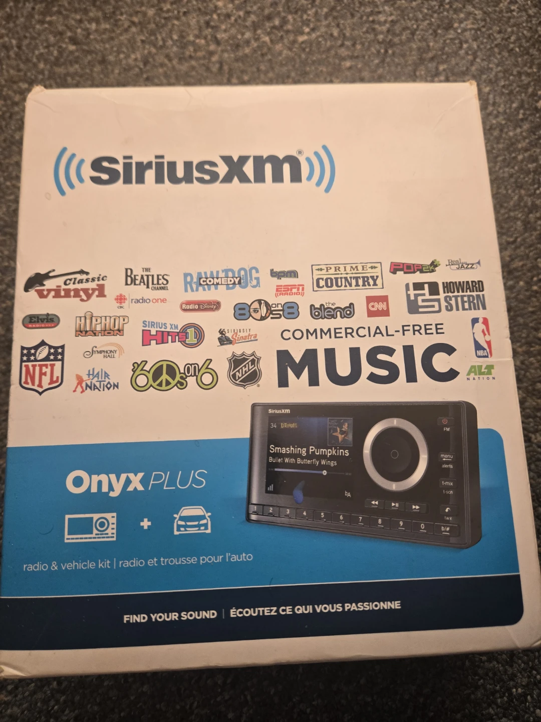 SiriusXM Onyx Plus Radio & Vehicle Kit
