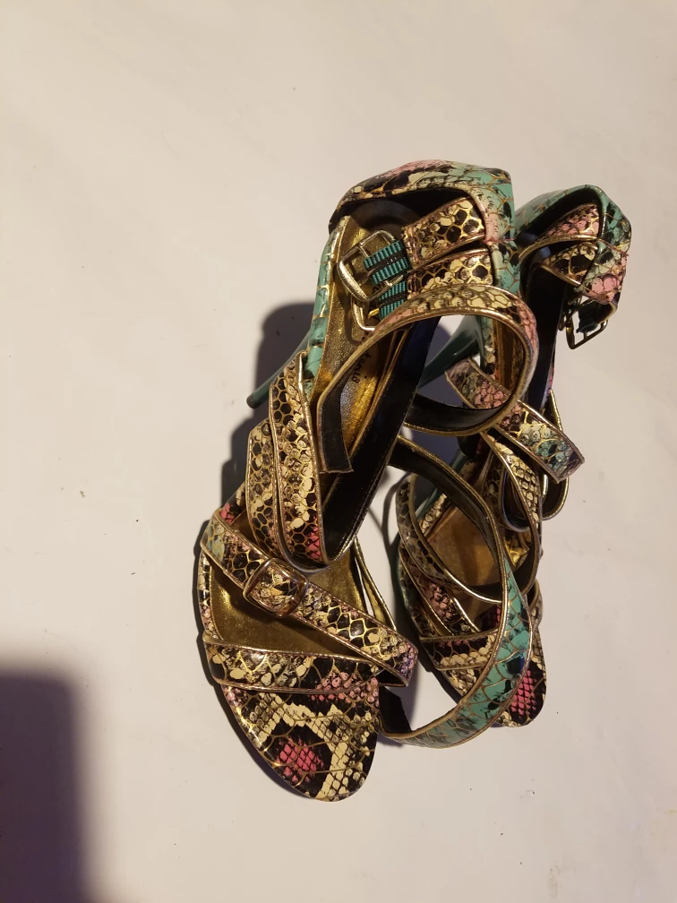 Michael Antonio Green Heels - Size 9 - photo 2
