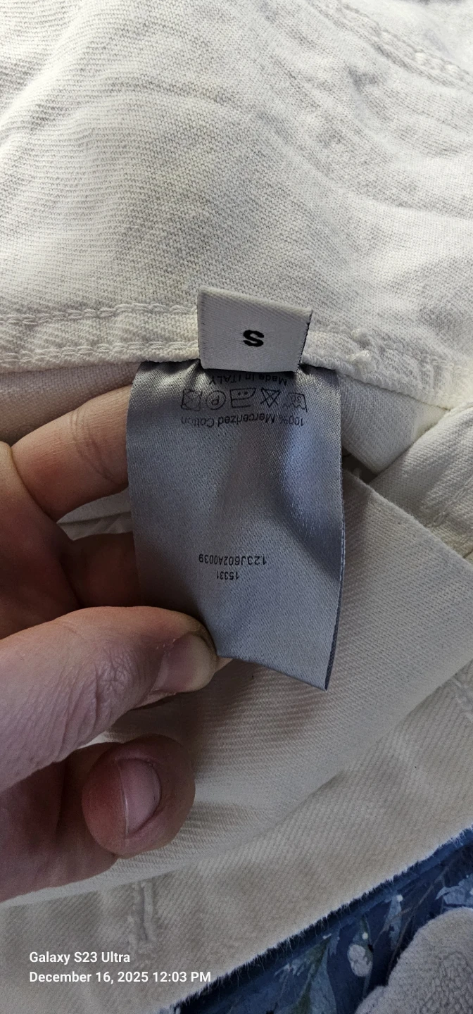 Dior White Denim Jacket - Size Small - photo 5