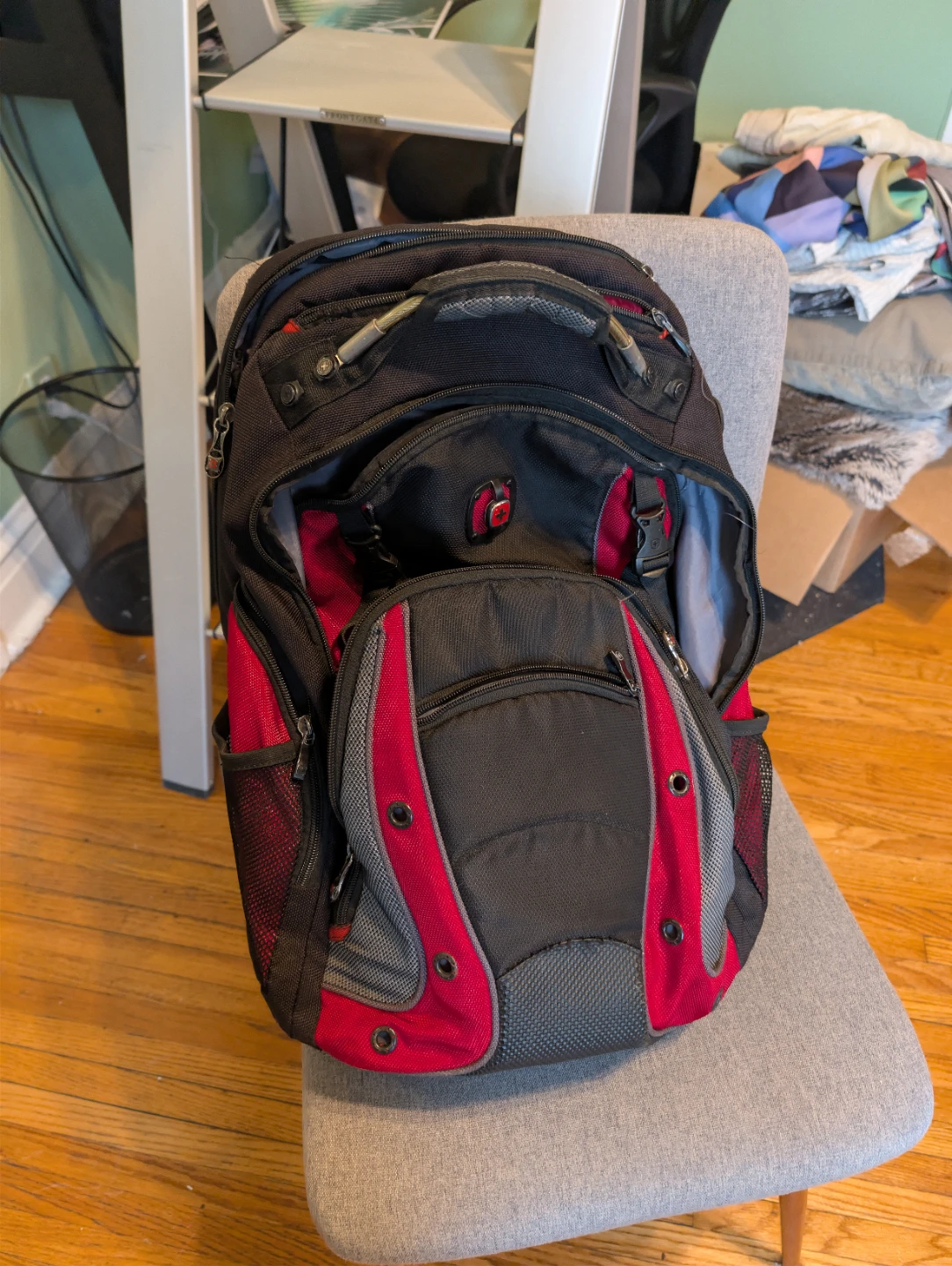 SwissGear Black & Red Backpack