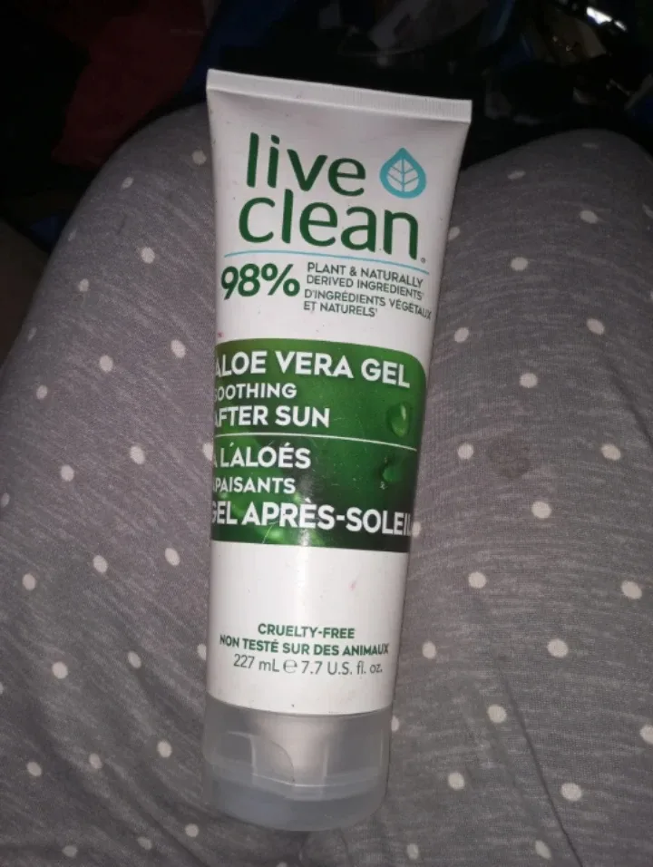 Live Clean Aloe Vera Gel - Soothing After Sun
