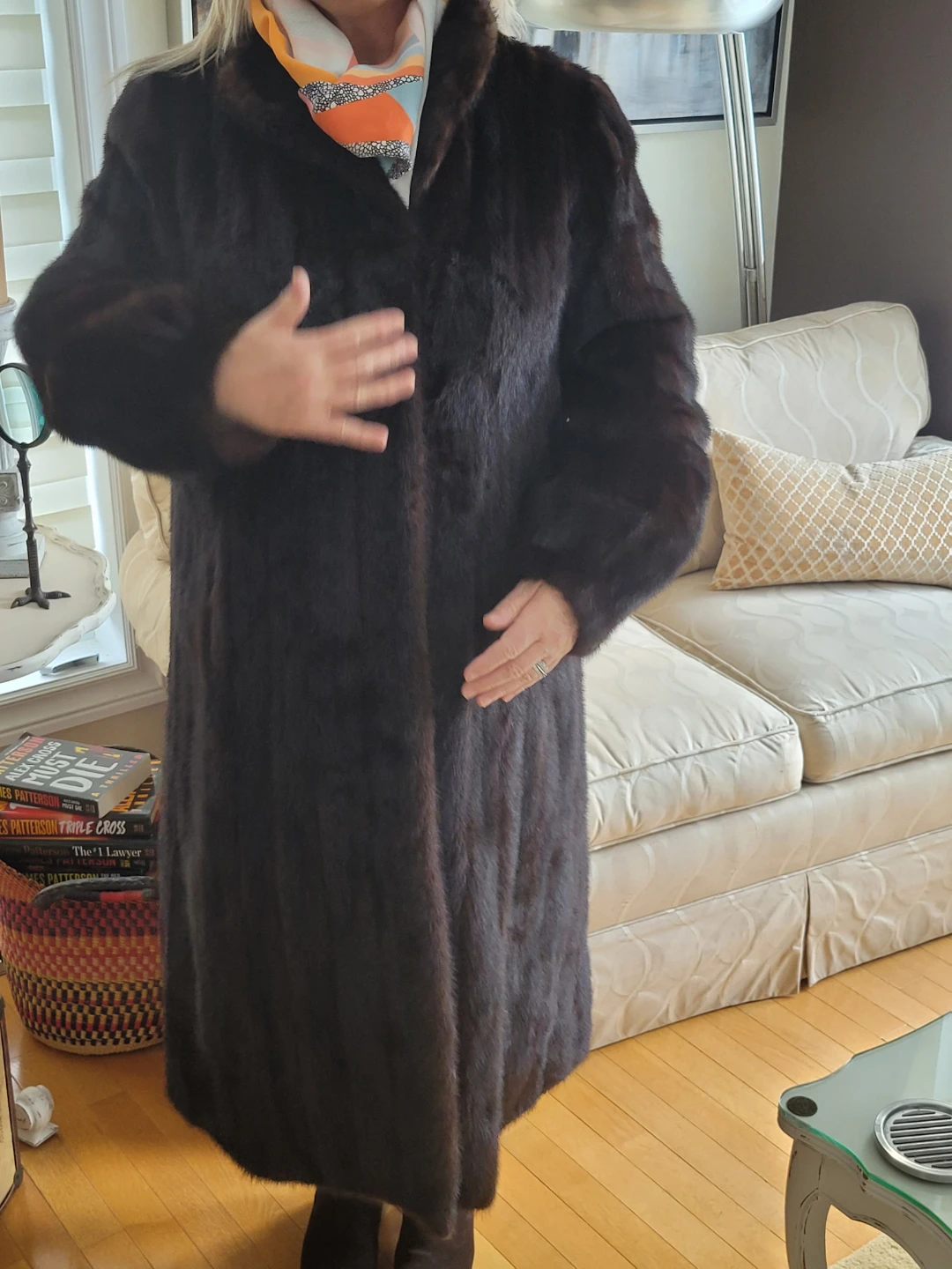 Vintage Brown Mink Fur Coat - photo 2