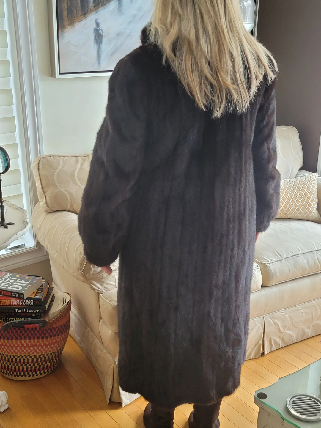 Vintage Brown Mink Fur Coat - photo 4