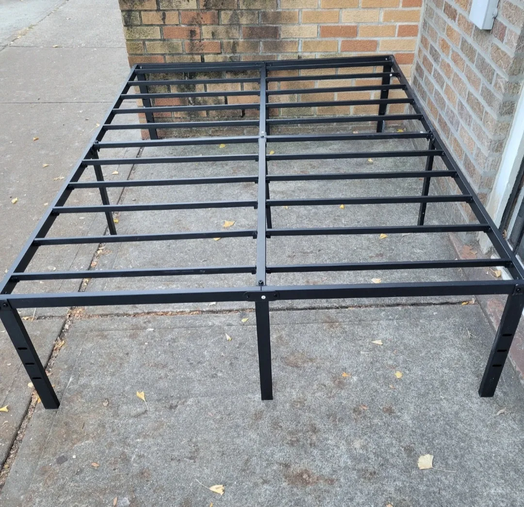 Black Metal Bed Frame - Full Size