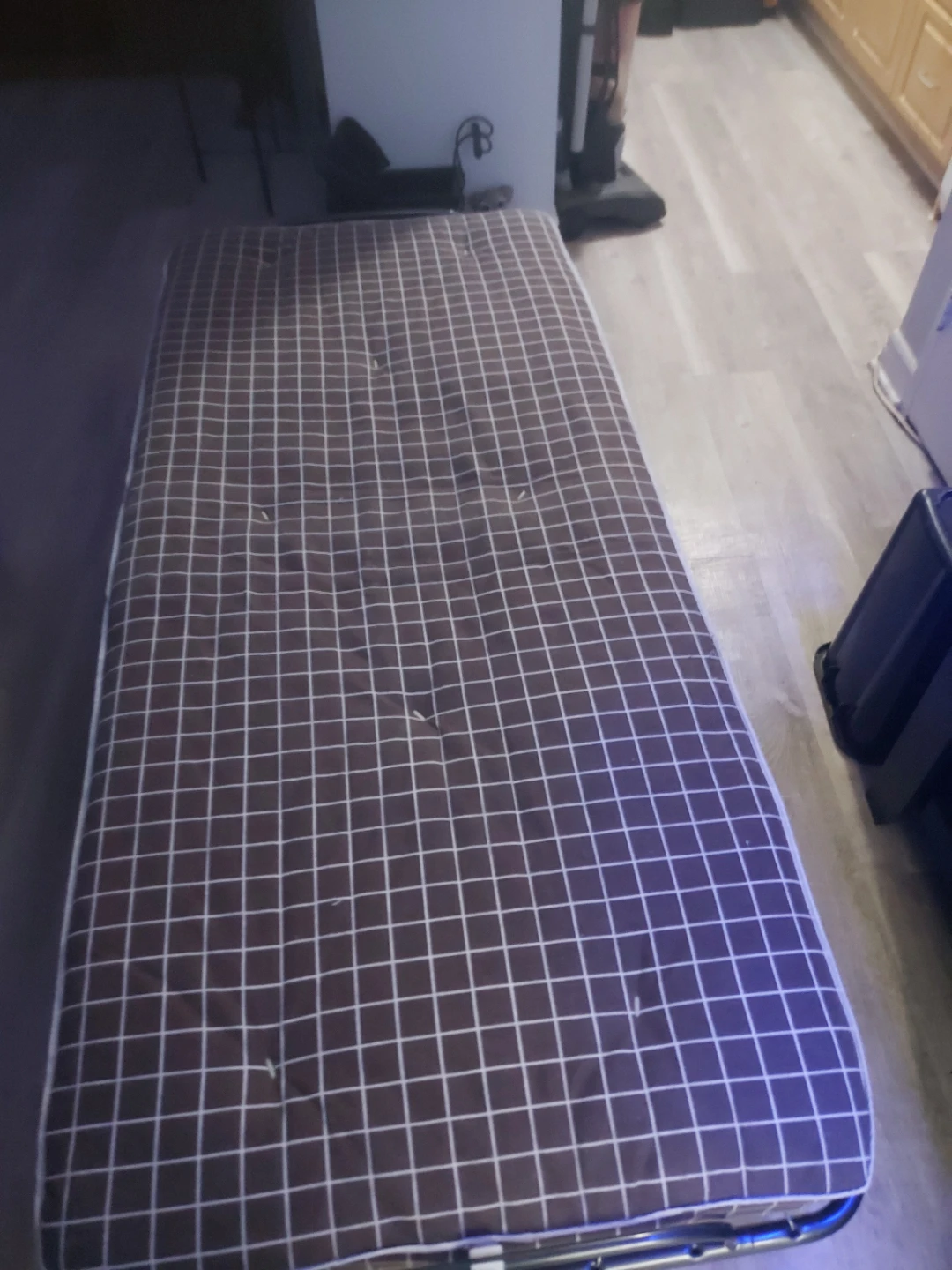 Folding Bed Frame with Mattress - photo 2