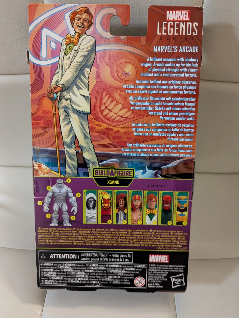 Marvel legends Marvels Arcade action figure - photo 2
