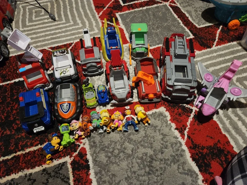 Paw Patrol Vehicle Toy Set
