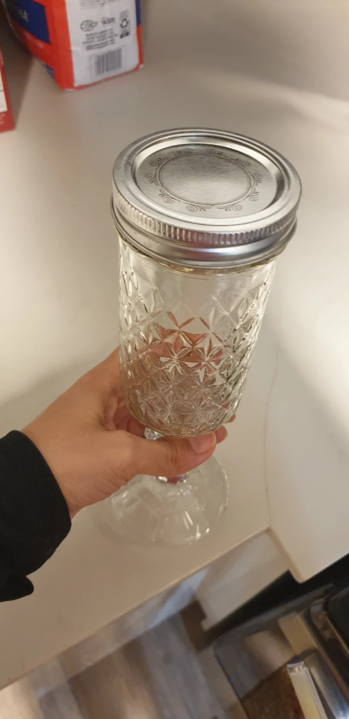 DIY Mason Jar Wine Glasses - Set of 2 - photo 2