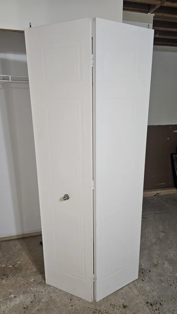 White Bifold Door - 36" x 80" - photo 2
