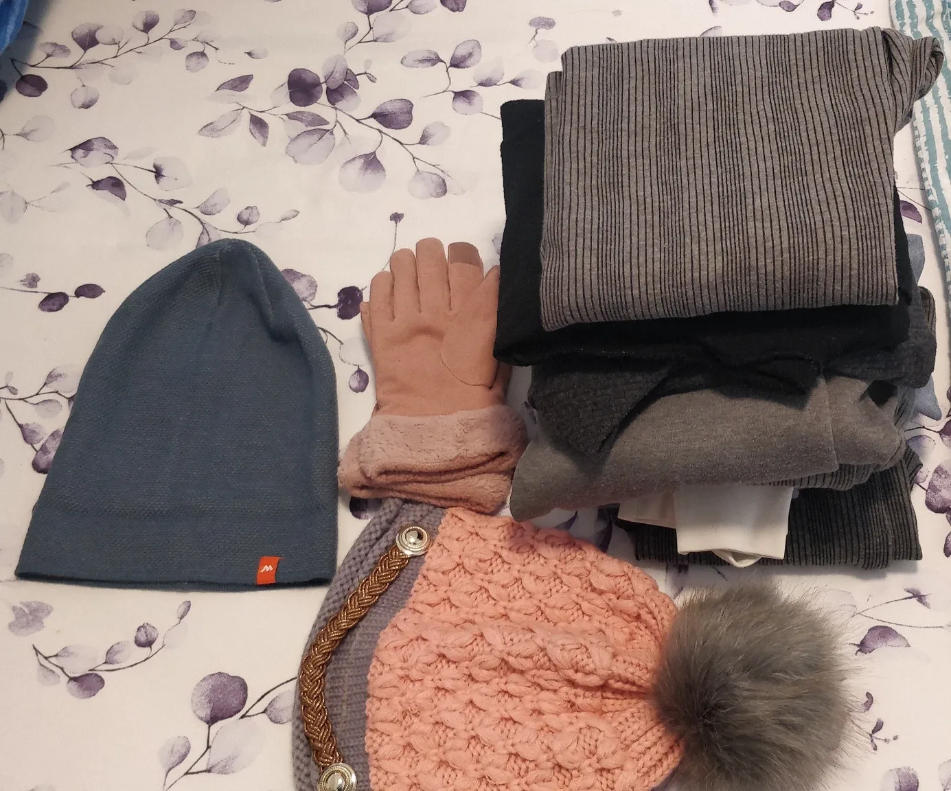 Winter Hats, Gloves, and Thermals bundle