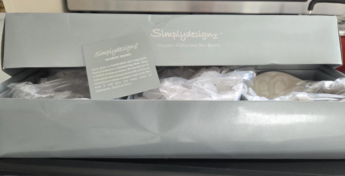 Simplydesignz Organic Collection Nut Bowls (New)