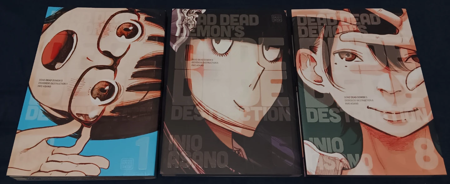 Dead Dead Demon's Dededede Destruction Manga Volumes 1, 5, 8 - photo 2