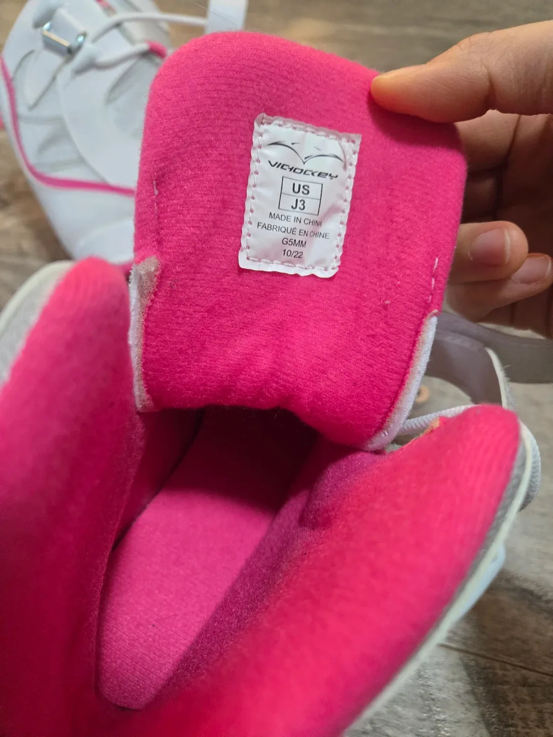 VIC Ice Skates kids size J3 image indicator(3)