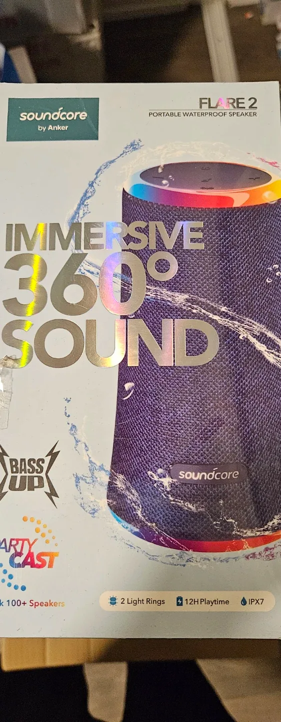 Soundcore Flare 2 Portable Waterproof Speaker