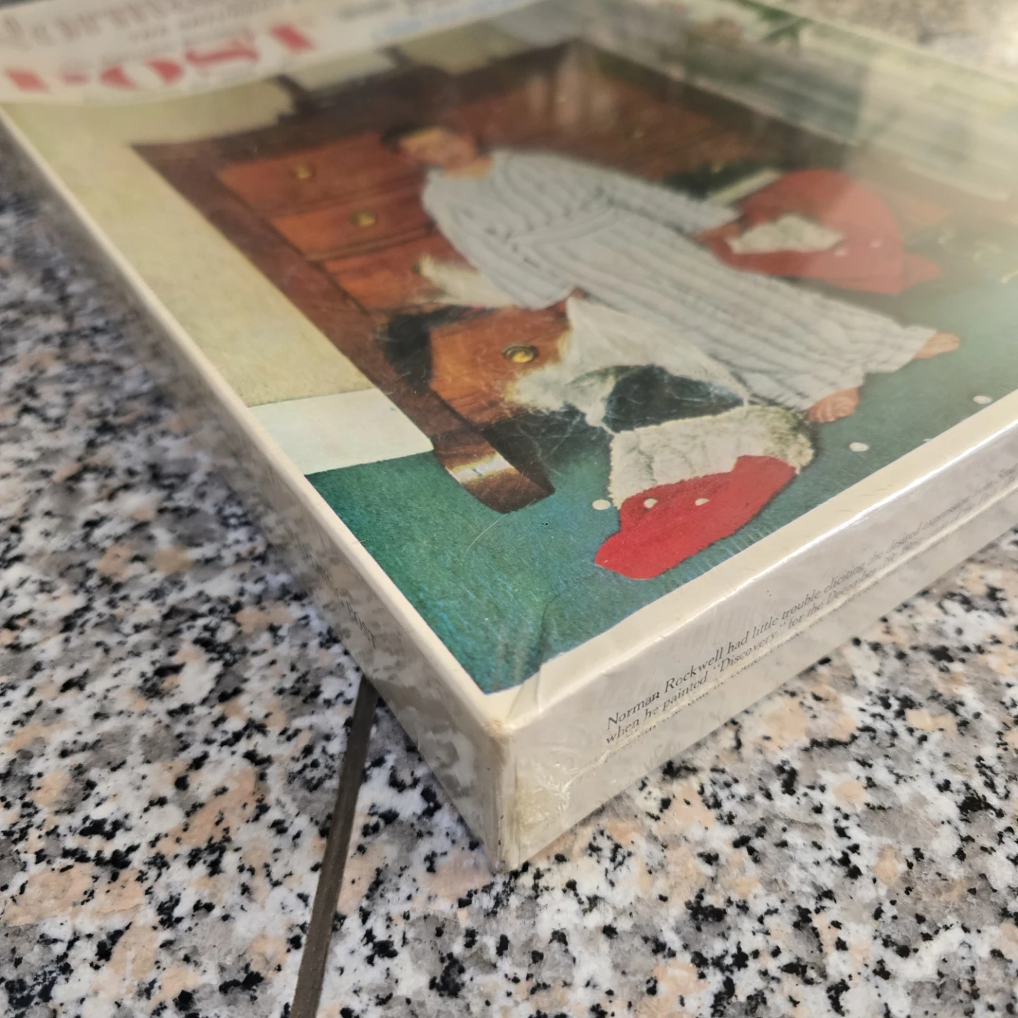 Norman Rockwell Puzzle Christmas "Discovery" Brand New Sealed - photo 5