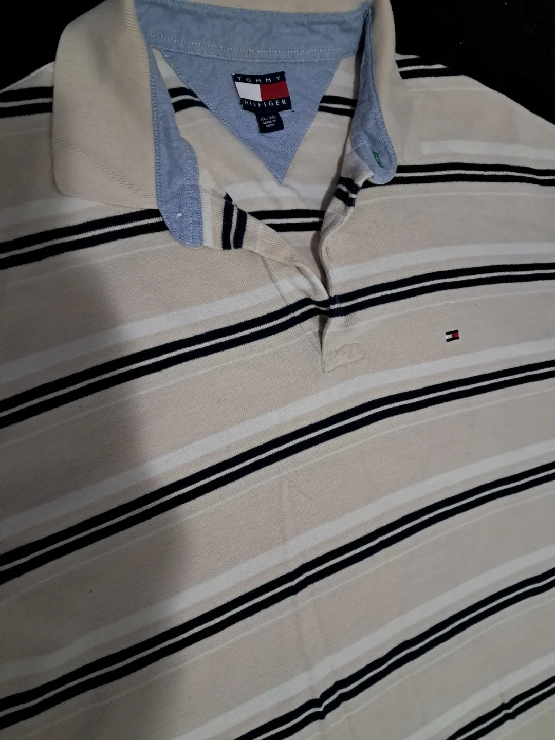 Tommy Hilfiger XL/XG Striped Polo Shirt image indicator(3)