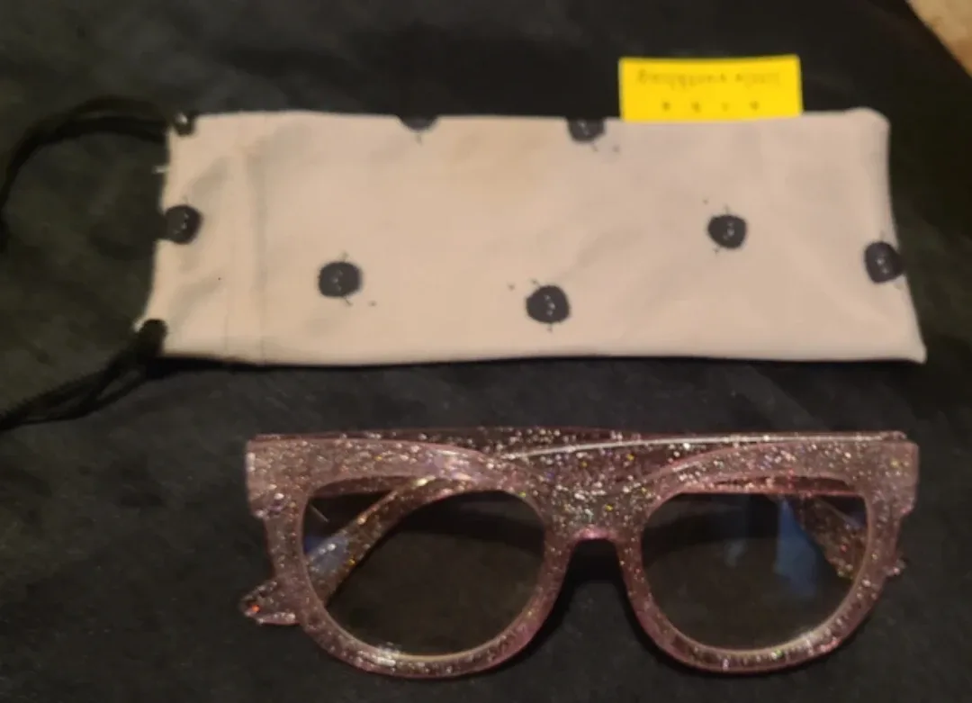 Pink Glitter Glasses #Cleanout