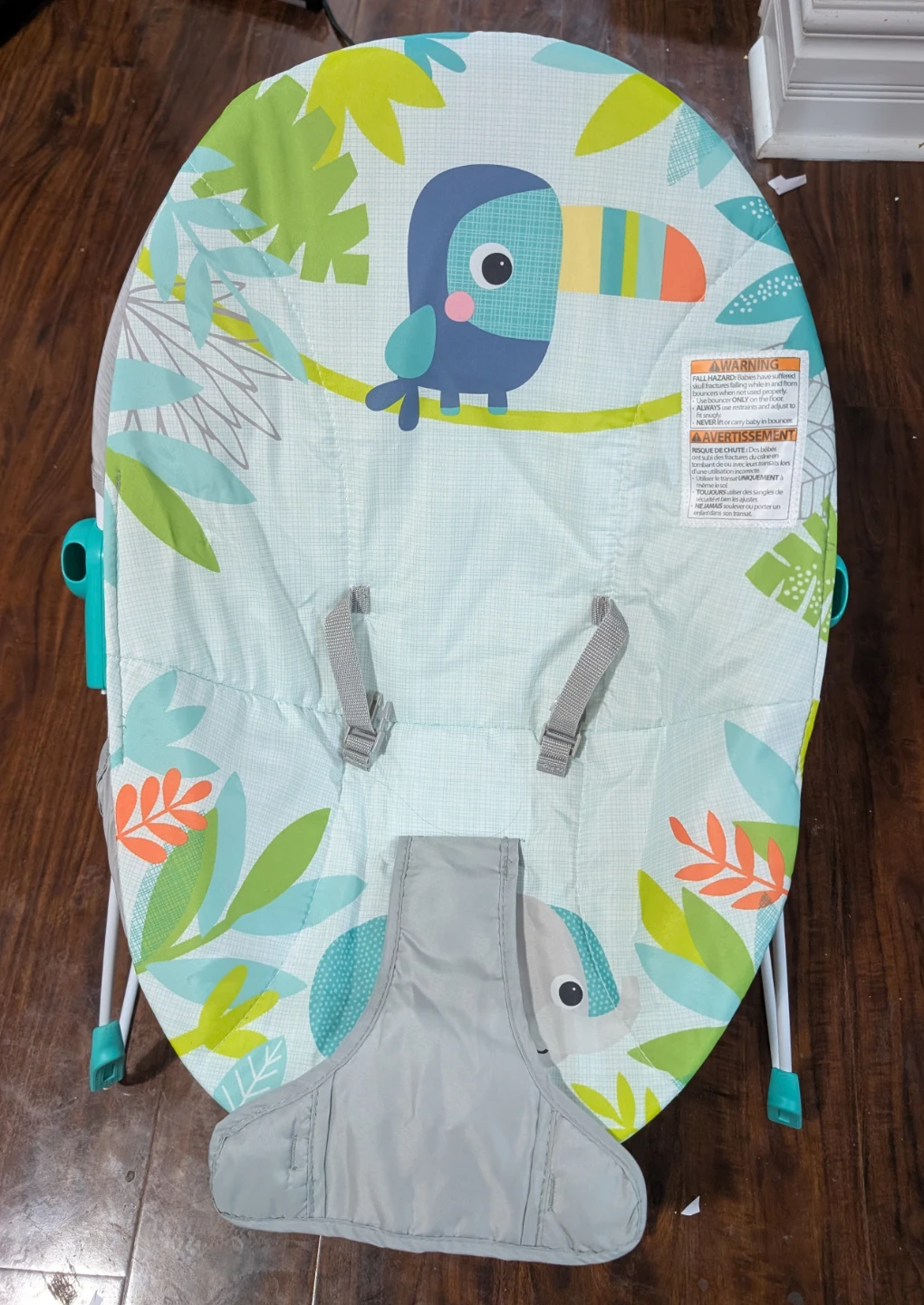 Kids II Rainforest Vibes Vibrating Bouncer