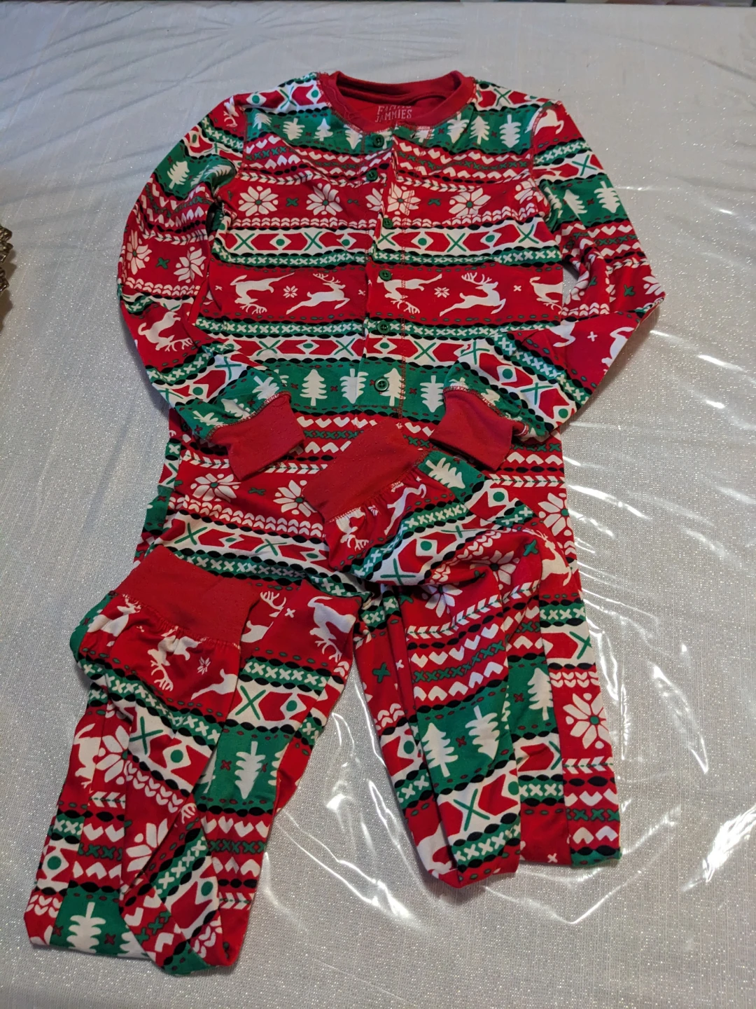 Famms Jammies Christmas Pajamas - Size p (7/8)
