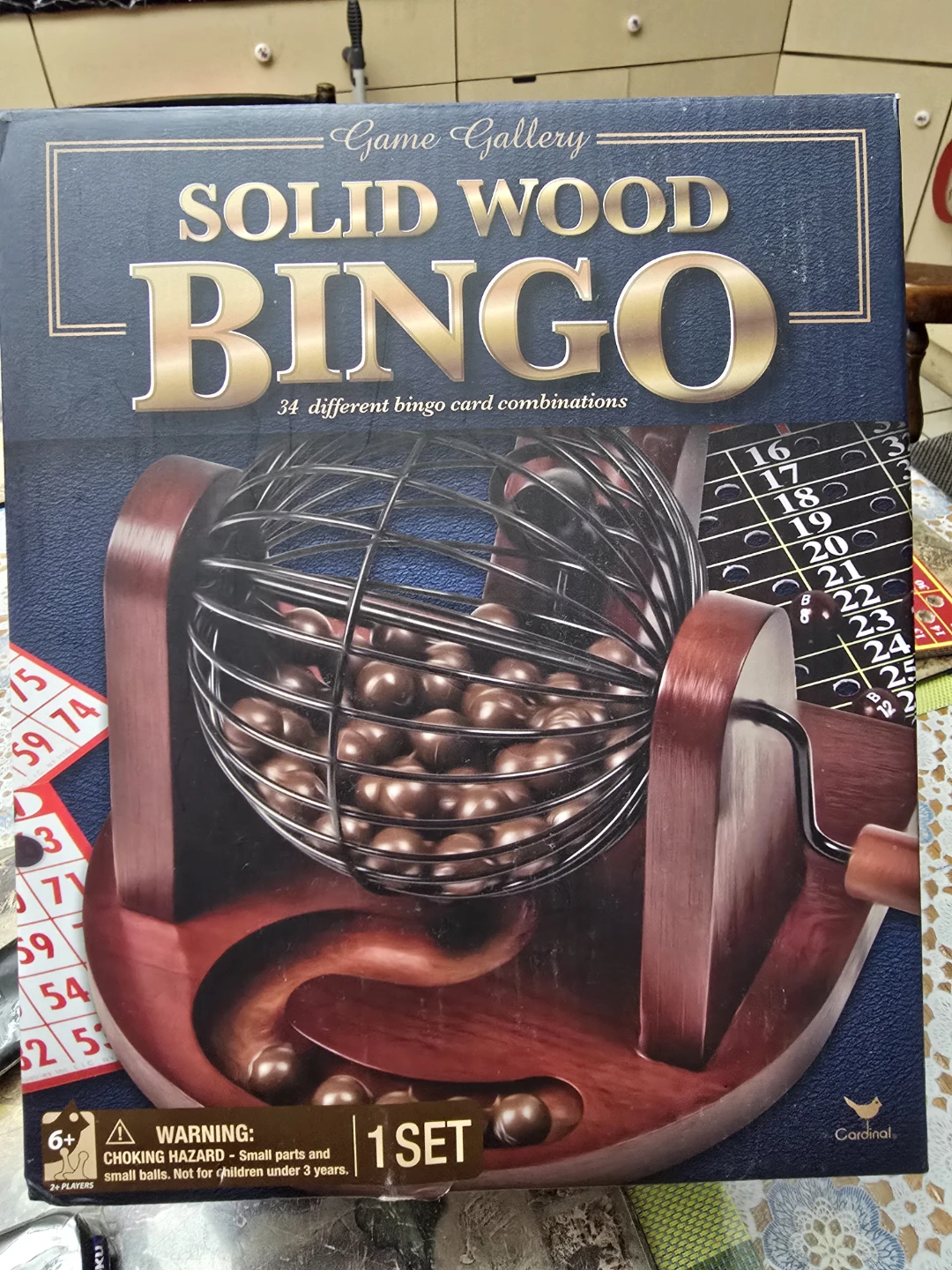 Game Gallery Solid Wood Bingo Set 🥕 - photo 3