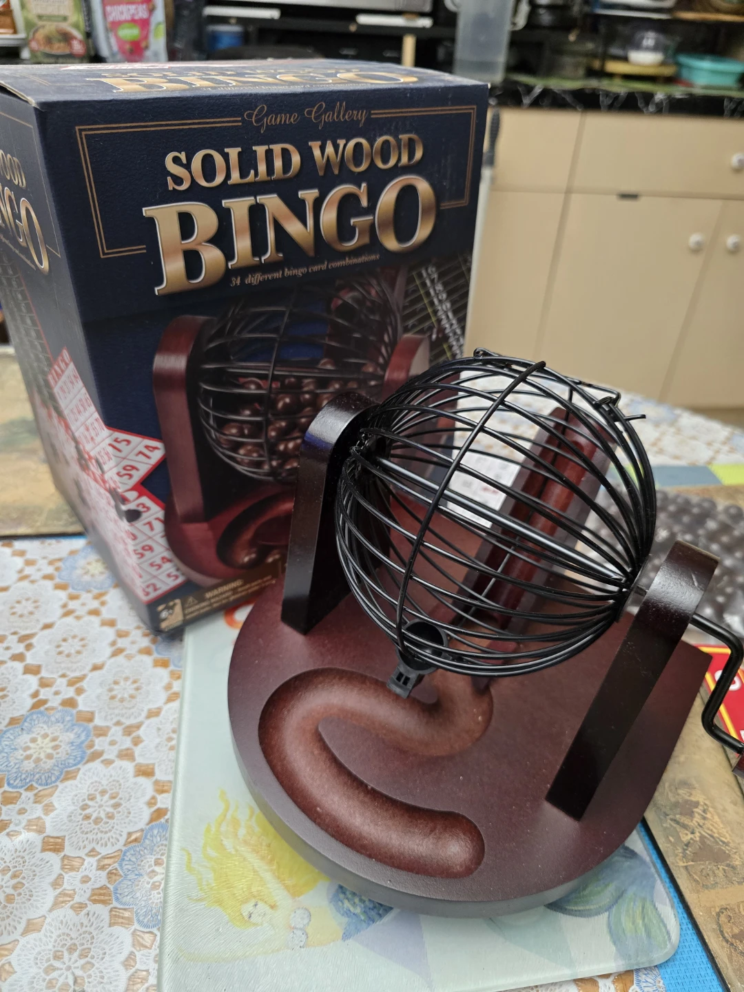 Game Gallery Solid Wood Bingo Set 🥕 - photo 4