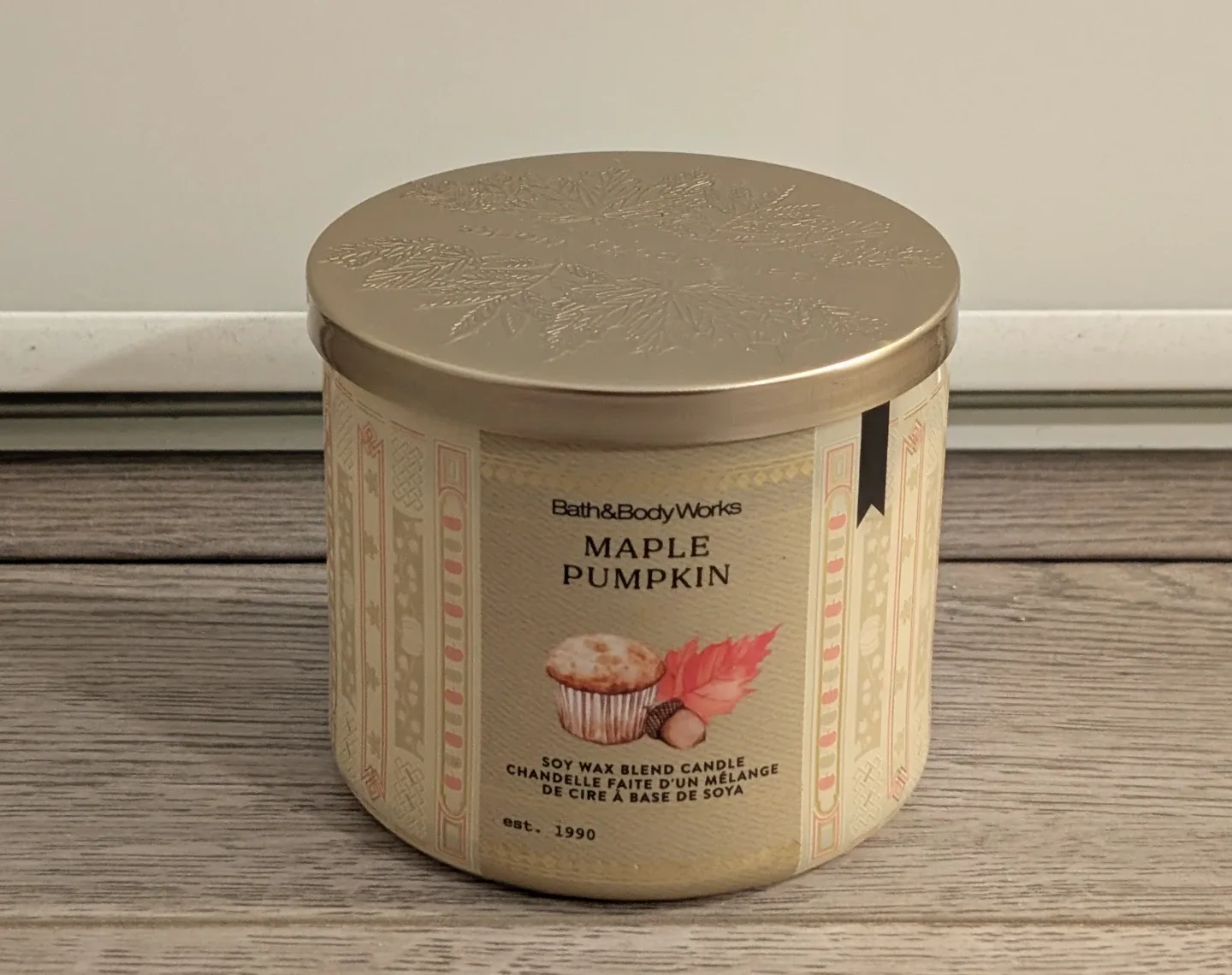 NEW: Bath & Body Works Maple Pumpkin Candle