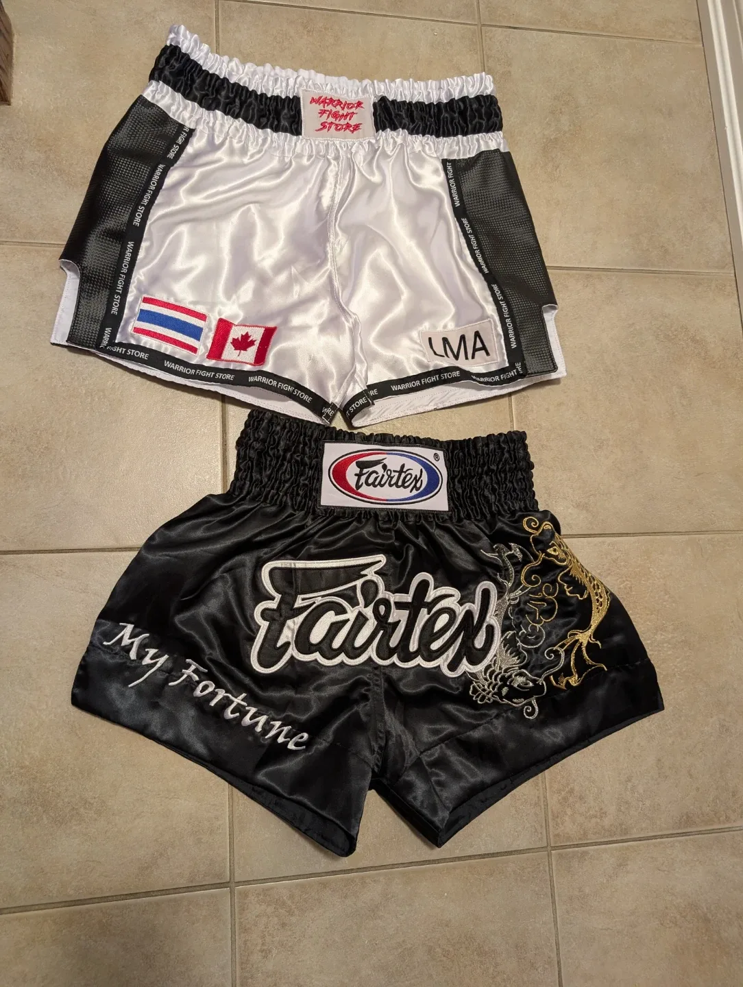 (Size Small) Fairtex & Warrior Fight Store Muay Thai Shorts