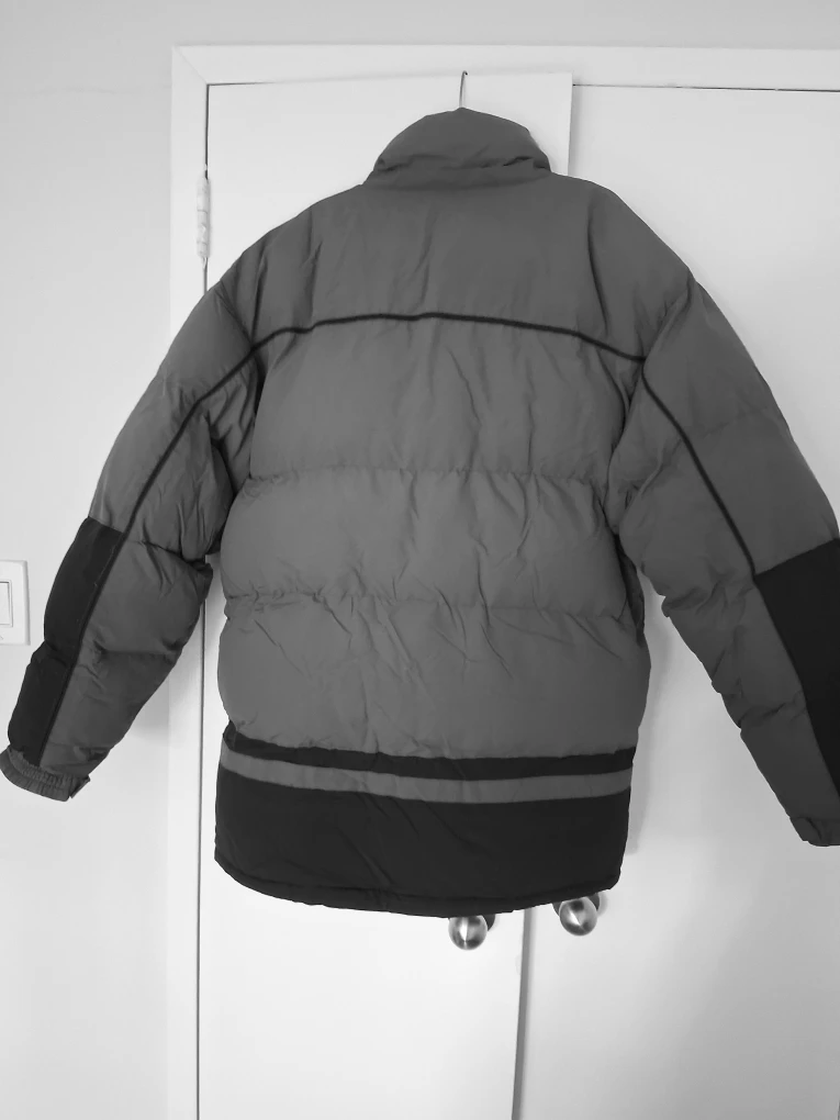 Grey Puma Puffer Jacket - Vintage - XXL - photo 3