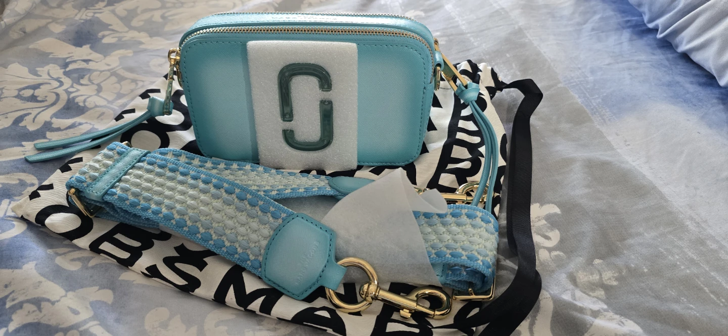 Marc Jacobs The Snapshot Crossbody Bag - Blue