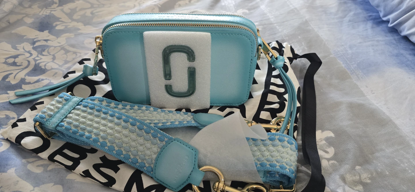 Marc Jacobs The Snapshot Crossbody Bag - Blue - photo 2