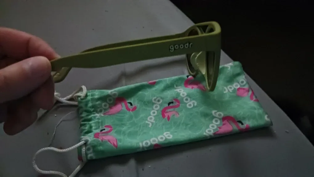 Goodr Sunglasses with Flamingo Pouch image indicator(3)