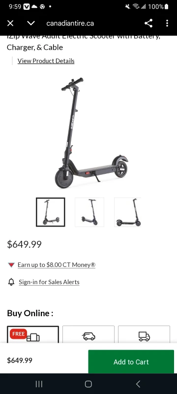 IZIP Electric Scooter