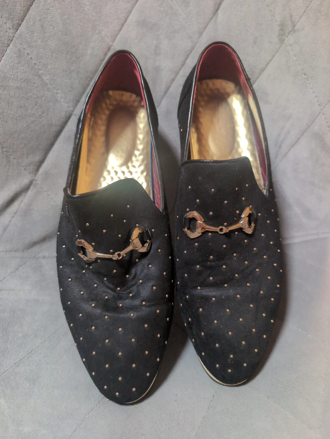 Men's Black Dress Loafers